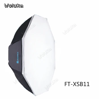 

110CM Octagonal Softbox FT-XSB11 8 bones photographic lighting equipment quick load foldable soft box for studio flash CD50 T10