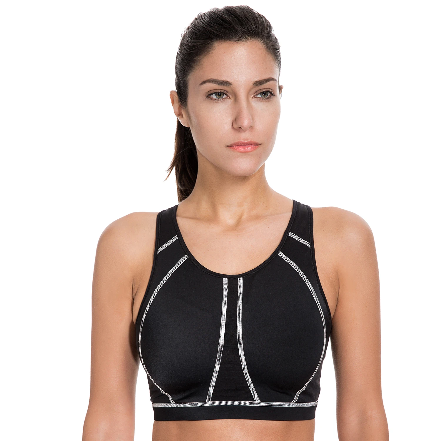 

New Extra Strong Level 3 Full Coverage Active Bra 32-40 B C D DD E