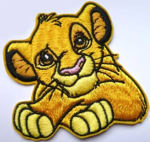 

Lion King SIMBA Movie Embroidered NEW IRON ON and SEW ON Patch Heavy Metal Custom design patch available