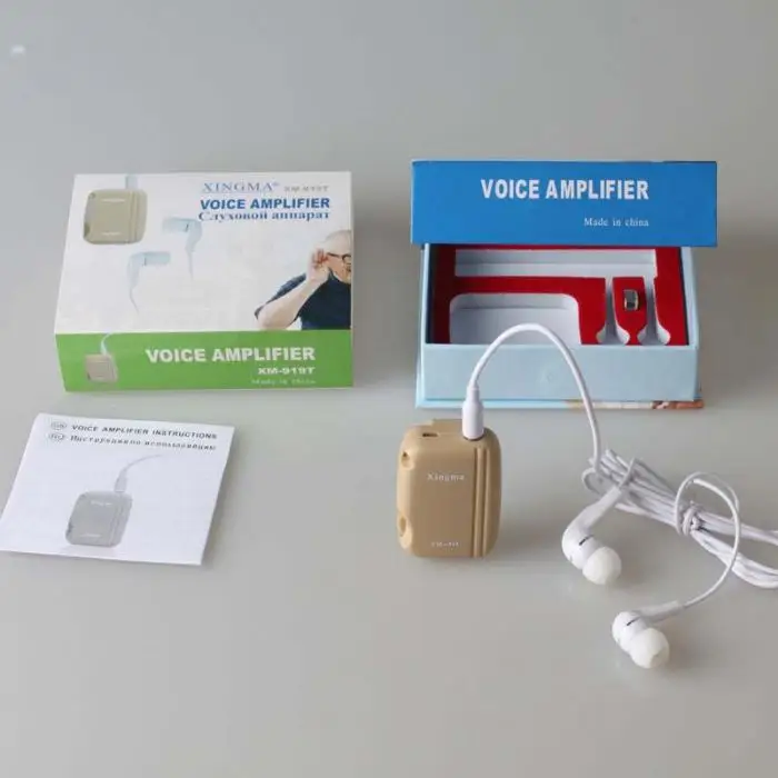 Персональный звуковой усилитель голоса с наушниками в ухо слуховой аппарат Acousticon слуховой аппарат SN-Hot