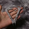 Outdoor Combination Pliers Multi Function Mini Tool Pliers Stainless Steel Tactical Survival Portable Folding EDC Tools Silver ► Photo 3/5