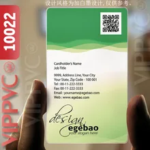 10022 лучшие визитные карточки-матовые лица прозрачная карта тонкий 0,36 мм