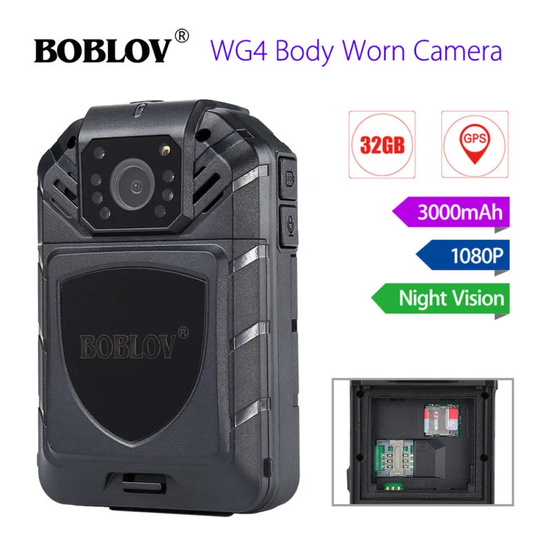 BOBLOV WG4 чип MTK 2 8 дюймов Bluetooth 4G Wi Fi камера для тела gps полицейская Безопасность Видео
