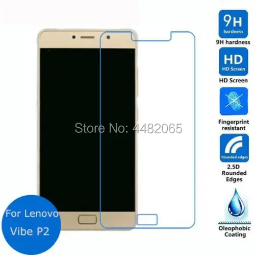 Закаленное стекло 9H для Lenovo Vibe P2 Оригинальная передняя защитная пленка