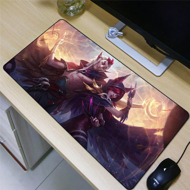 

FFFAS 80x40cm Super Mouse Pad Gaming Mousepad Fashion Mat for Anime Game Gamer Scenery Starry sky for Tablet PC Compute Keyboard