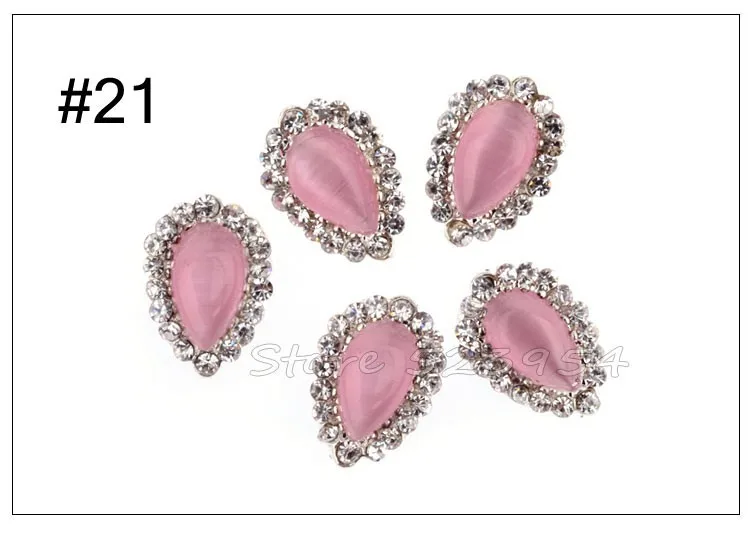 3d nail art rhinestones