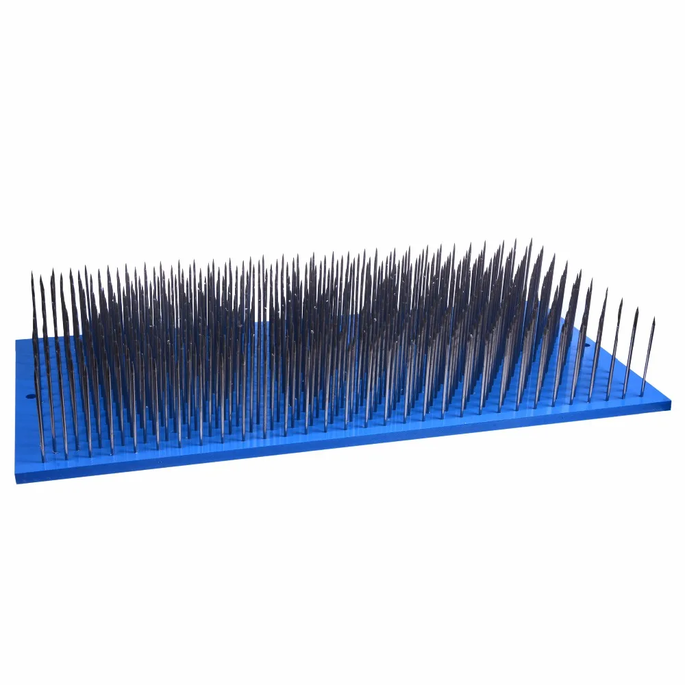 Hackle 580 зубья из нержавеющей стали иглы Hackles для сырого изготовления волос