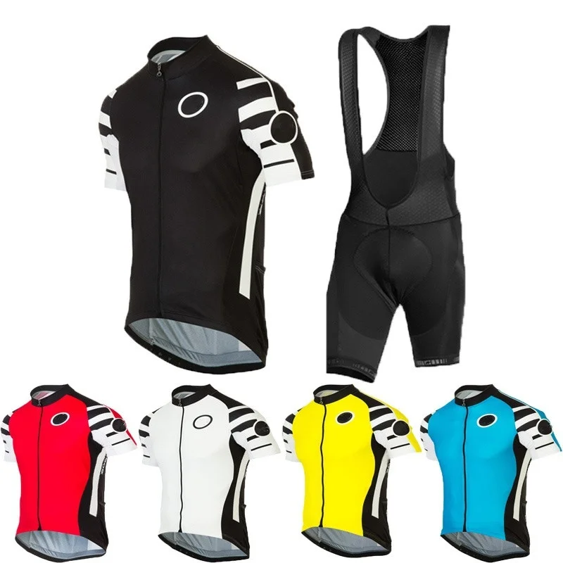 Pro Team Quick Dry Cycling Jersey Summer Short Sleeve MTB Bike Cycling