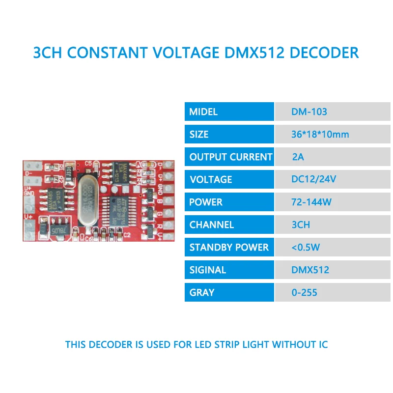 DC12V 24 В опция DMX512(1990) Стандартный образец декодера, 2А, 4А, или с цифровым дисплеем трубки, адресуемый DMX декодер печатной платы