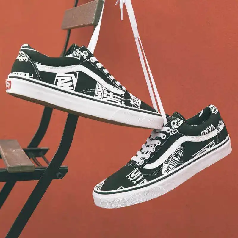 vans logo mix shoes