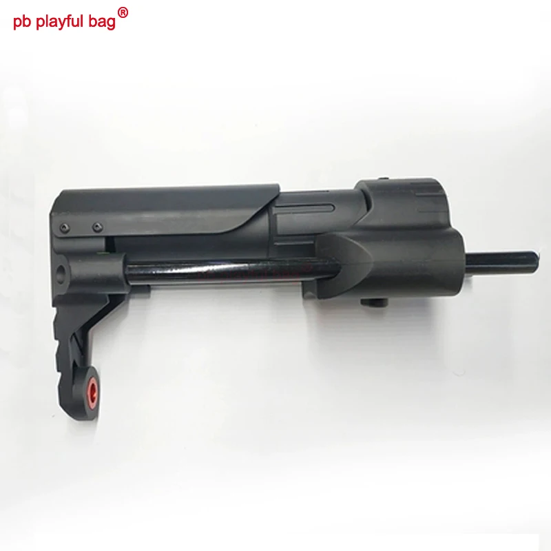 

Outdoor sports CS competitive water bullet gun refitting parts PDW telescopic butt general Jinming XM316 black KA34