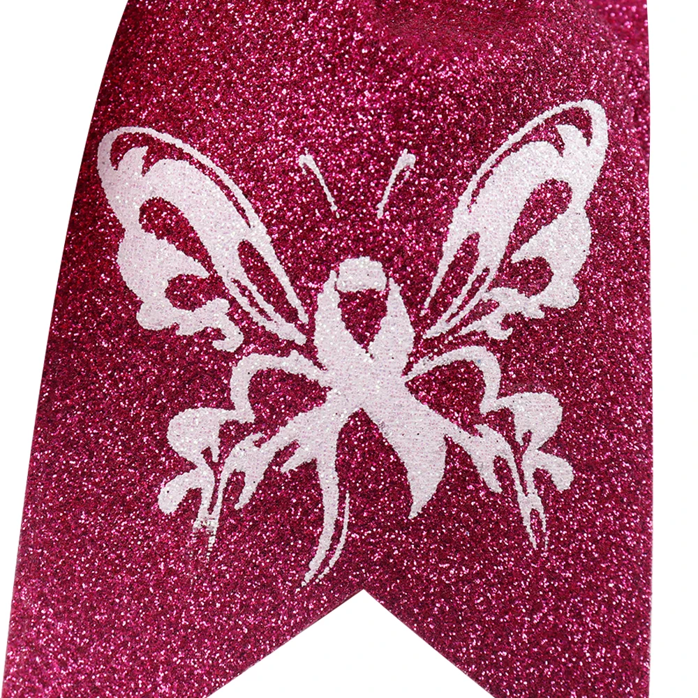 7 ''بلينغ الوردي بريق يهتف القوس سرطان الثدي الشعر الانحناء للفتيات نأمل شعار التشجيع القوس مع مرونة الشعر حبل أغطية الرأس 7 ''بلينغ الوردي بريق يهتف القوس سرطان الثدي الشعر الانحناء للفتيات نأمل شعار التشجيع القوس مع مرونة الشعر حبل أغطية الرأس