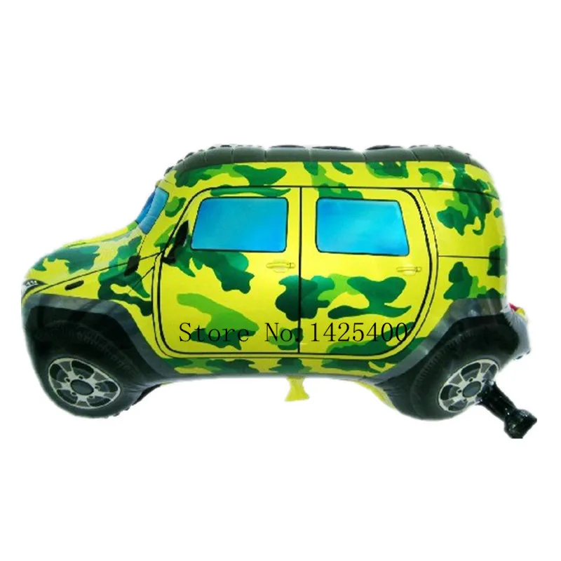 new aluminum balloons party decoration cartoon transportation series of