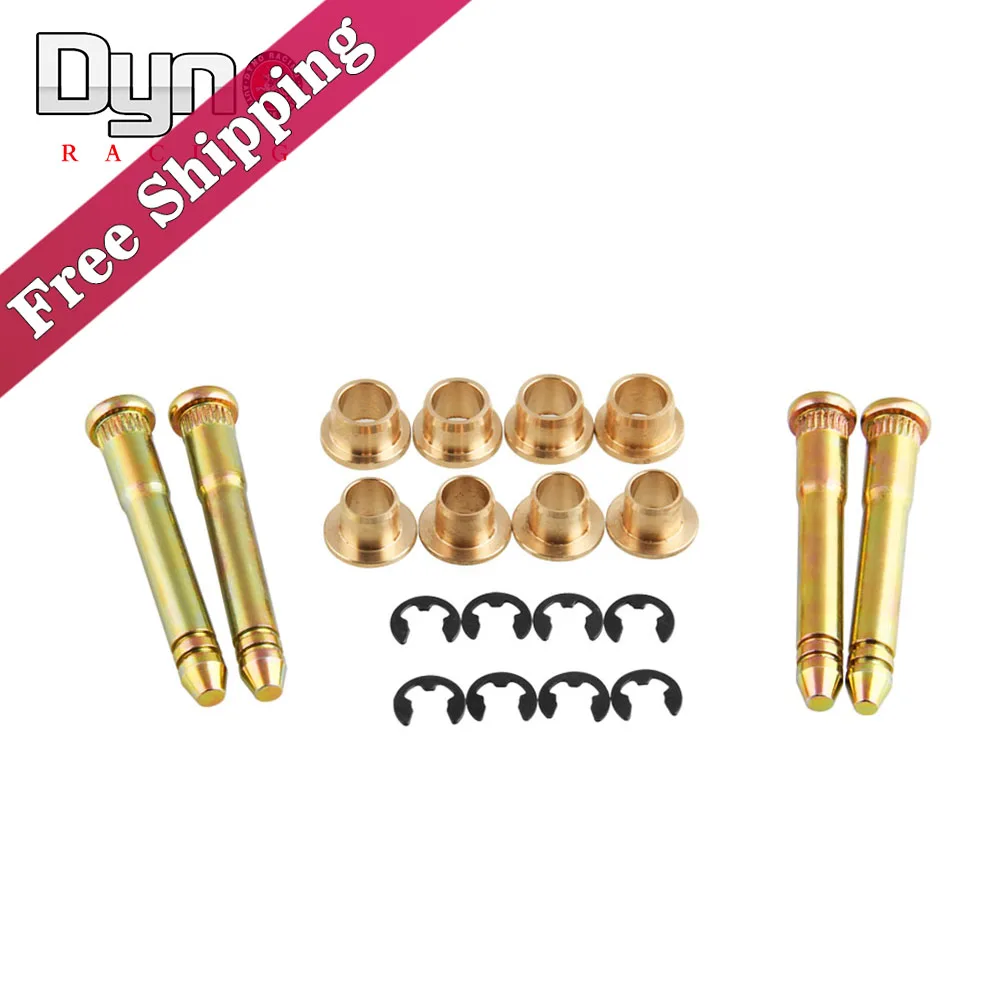 Zinc Plated Steel Door Hinge Pin & Bushing Repair Kit for Honda Civic