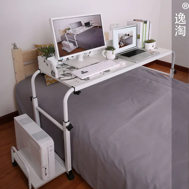 Yi Amoy Double Bed Nursing Desk Computer Desktop Landmark Yi Amoy Double Bed Nursing Desk Computer Desktop Landmark Bedside Tables Across Lazy