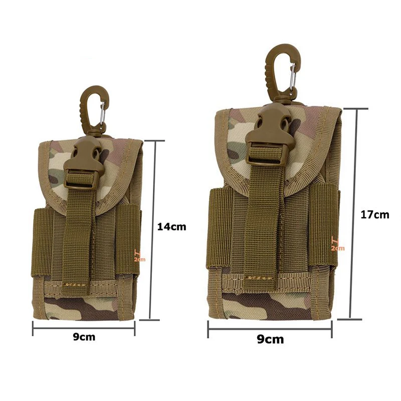 Высокое качество комплект 5,5 дюймов Универсальный Армия Тактический сумка для мобильного телефона крючком чехол