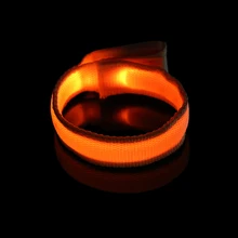 1 шт. светоотражающий светодиодный светильник на руку ремень безопасности ремень для ночного бега Велоспорт