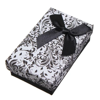 

1Pcs Pattern Jewellery Gift Boxes Necklace Pendant Bracelet Ring Display Storage Holder