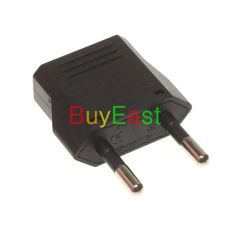 (5 шт.) EU Europlug CEE 7/16 Тип C адаптер питания сменный US Италия вилка 6A 250V|adapter us|plug adapterplug