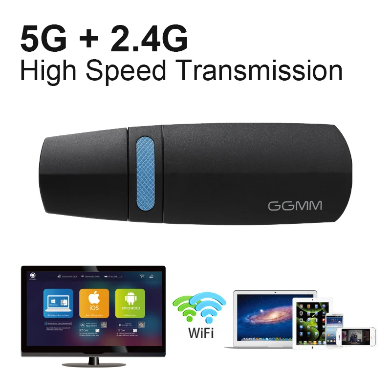 GGMM Wireless Wifi Dongle TV Stick HDMI Wireless Miracast adapter TV ...