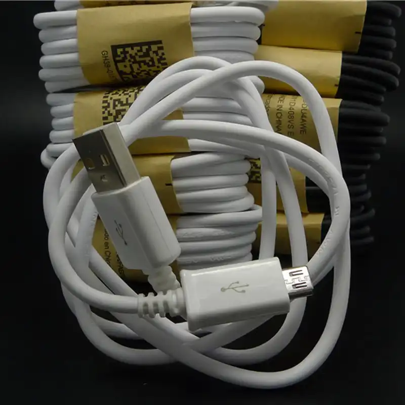 10 шт./лот Кабель зарядного устройства микро-usb для samsung i9300 Galaxy S4 S3 s5 s6 SIII Xperia S htc One X Blackberry - изображение