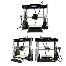 Дешевая цена 3d принтеры акриловая рамка Reprap Prusa i3 Anet A8 3d принтер комплект с большой печатью размер 220*20*240 мм 2004 lcd