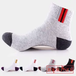 Inplusni мужские носки Модные Горячая распродажа мужские носки из чистого хлопка прилив мужские носки (4 пара/лот)