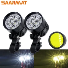 Double Colors led motorcycle headlight Fog DRL lamp led light car Universal Motorbike ATV bulb High Brightness Yellow white 12V Double Colors led motorcycle headlight Fog DRL lamp led light car Universal Motorbike ATV bulb High Brightness Yellow white 12V