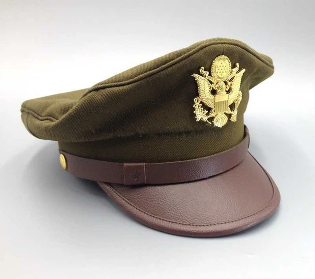 USAF Air Force officier chapeau doré emblème casquette Badge