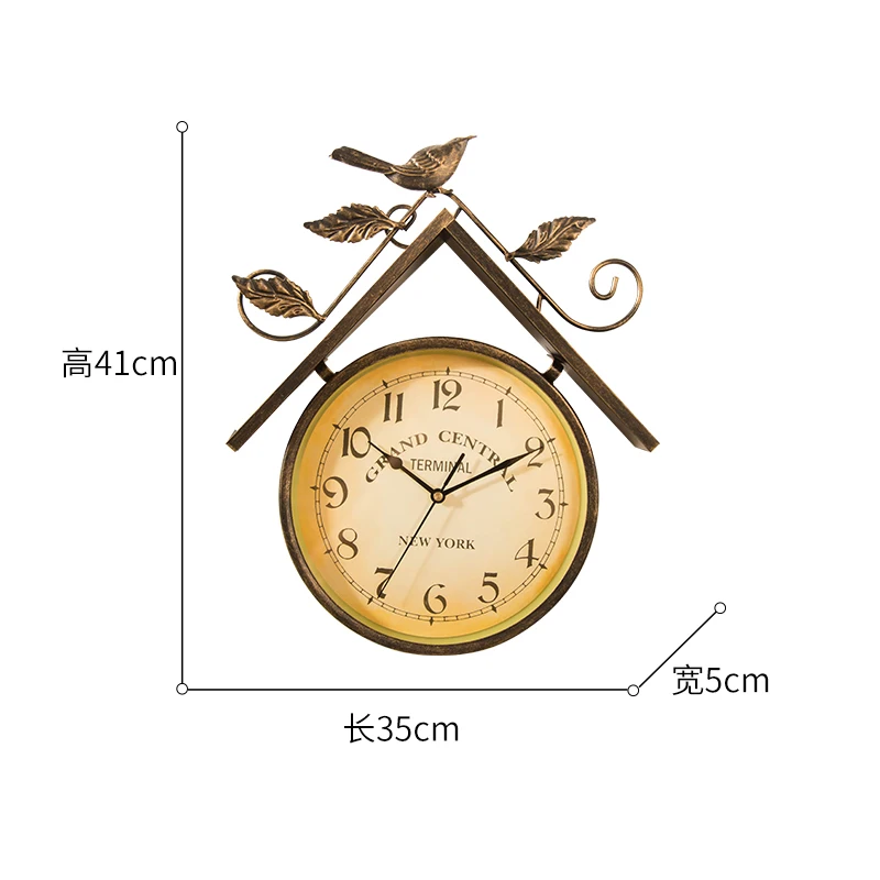 

Retro Nostalgic Creative Wall Clocks Hanging Decoration Living Room Cafe Restaurant Wall Clocks Nostalgia Creative Wall Clocks
