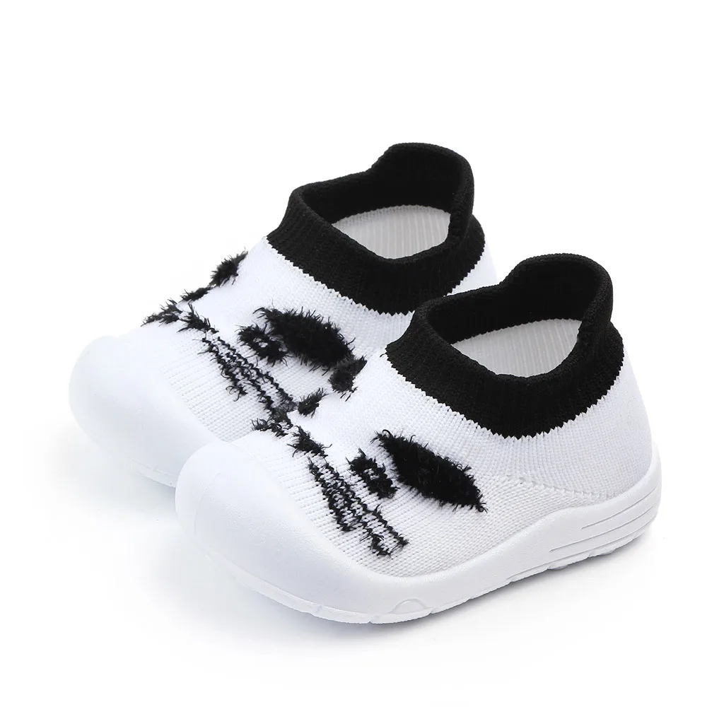 

Baby Boy shoes With Rubber Soles Infant Sock Newborn Children Floor Baby Girl Shoes Anti Slip Soft Sole Sock First Walkers