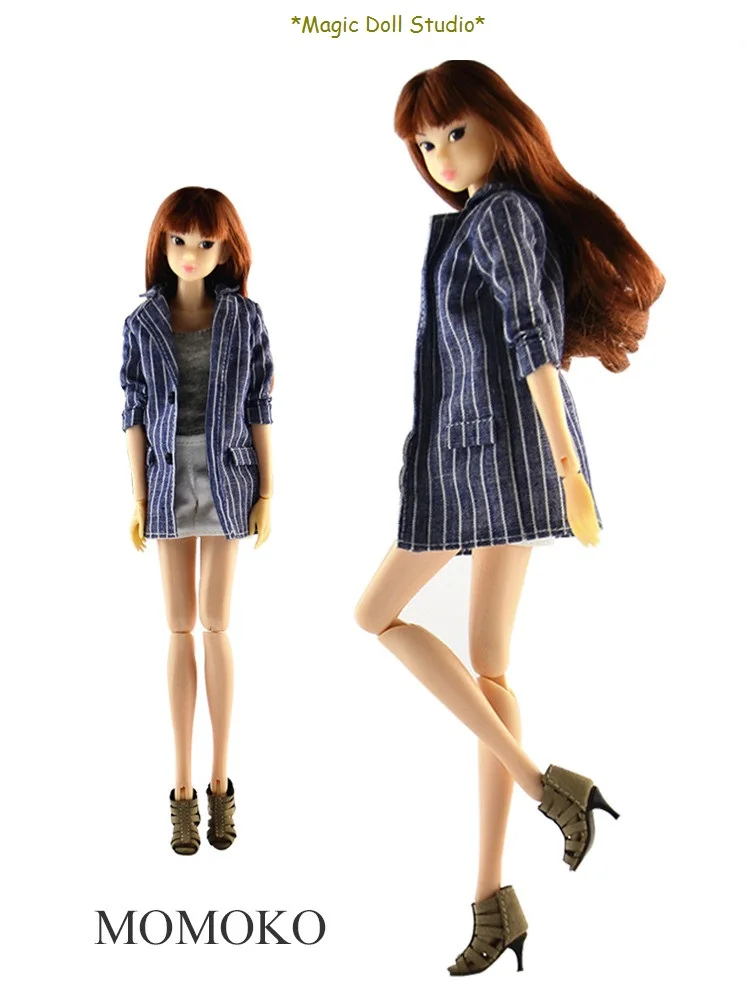 

[FR090] Free Shipping 12 inch Fashion Doll Shoes # Leather High Heels Shoes for 12" Fashion Royalty Doll Shoes Making