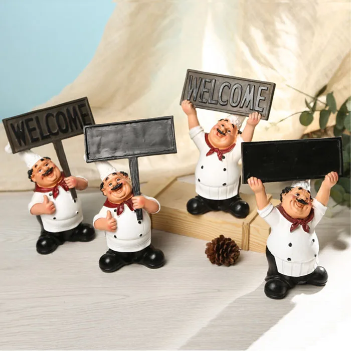 Aliexpress.com : Buy Creative Chef Figurines Chef Crafts European Style