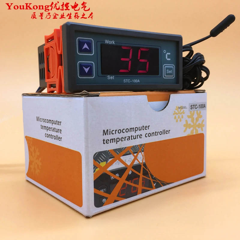 220 ~ 250VAC 10A STC 100A холодильник или морозильник регулятор температуры|Приборы для