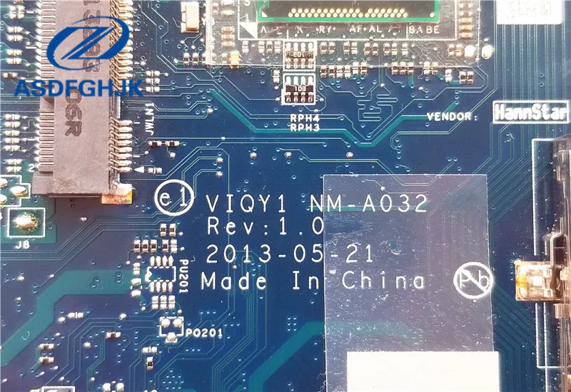 Материнская плата для ноутбука Lenovo Y510P материнская VIQY1 NM A032 REV: 1 0 DDR3L не встроенная