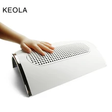 New silver Manicure Filing Acrylic UV Gel Polish Nail Tip Machine Nail Dust Suction Collector Nail Equipment 110V&220V