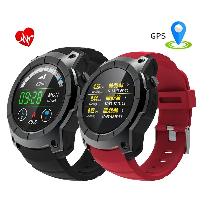 Gps sim-карты GSM спортивные часы S958 MTK2503 монитор сердечного ритма Smartwatch
