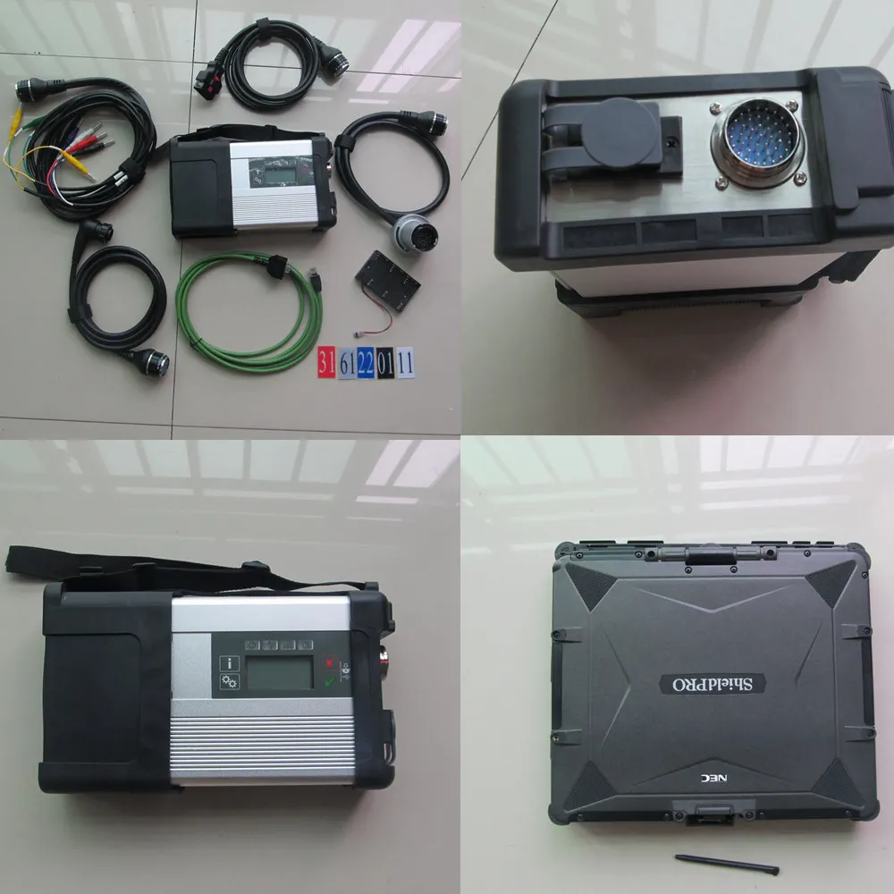 Wireless mb star c5 with laptop nec shieldpro touch screen