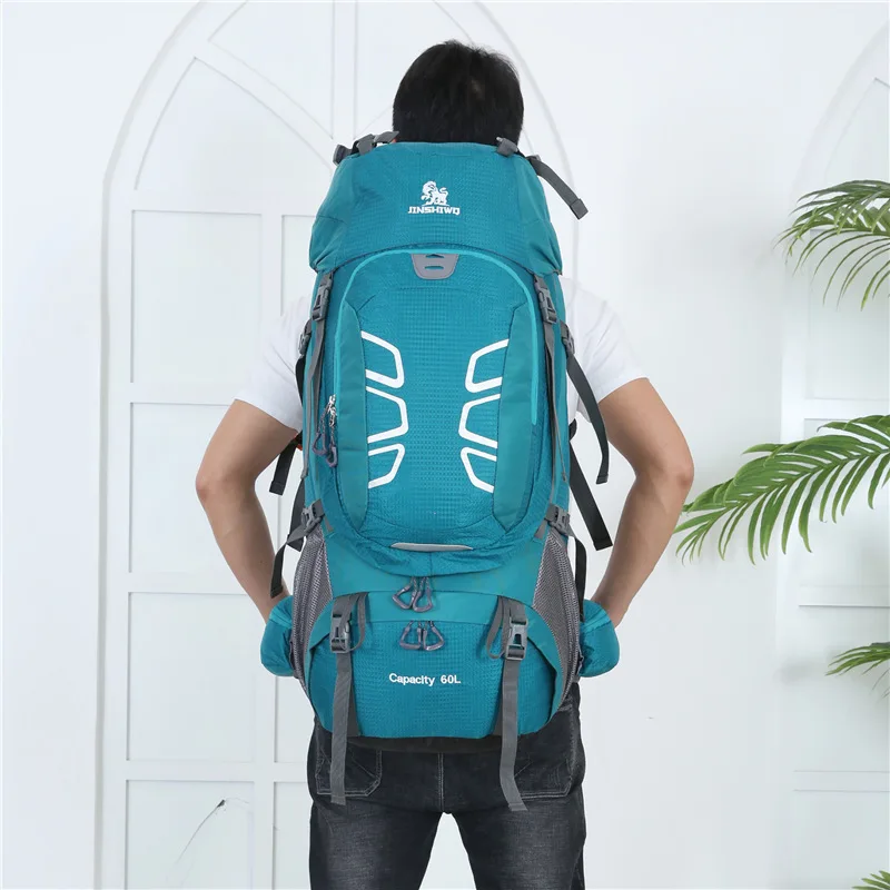 60L Extra Large Capacity Backpack Anti-tear Durable Travel Backpacks for Backpacking Trekking Hiking Camping Climbing Travelling