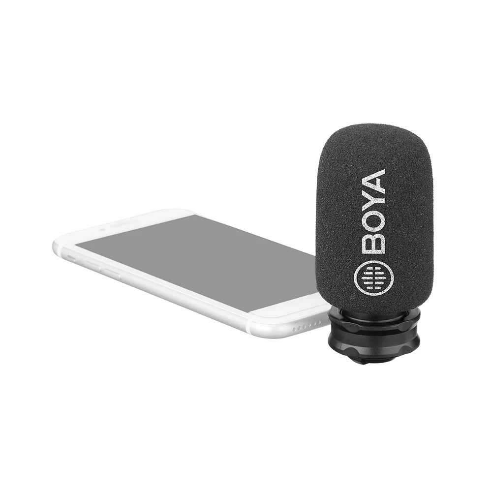 

BY-DM200 Plug in Mic Digital Stereo Microphone MFI Certified Superb Sound Plug and Play Directly for Apple iPhone X XS 8 7 iPad
