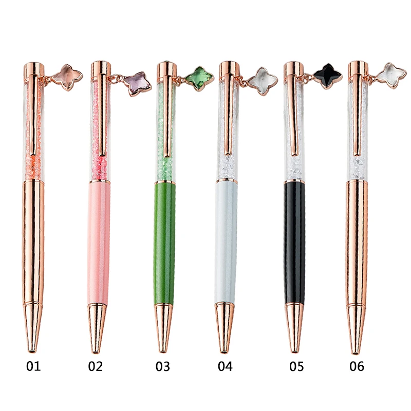Ballpoint Pen Star Pendant Metal Pen Black Color Ink 1.0mm Office Signature Pen