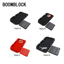 BOOMBLOCK противоскользящие наклейки для парковочных карт для Skoda octavia a5 2 a7 аксессуары rapid Fabia superb yeti VW polo автомобильный Стайлинг
