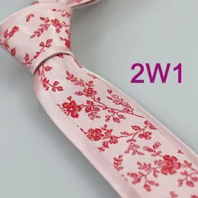 Yibei Coachella жаккардовые из микрофибры границы розовый галстук Florals Gravatas де Седа Classica Тонкий Тощий узкий Шайнер