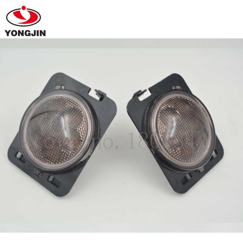For Jeep JK Accessories Front Fender Smoked LED Turn Signal Side Marker Parking Light Wrangler Lamp | Автомобили и мотоциклы