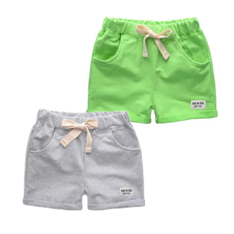 VIDMID/осенние Брендовые однотонные шорты для мальчиков детские повседневные хлопковые шорты для маленьких мальчиков, одежда детские брюки, 1001 - Цвет: as photo