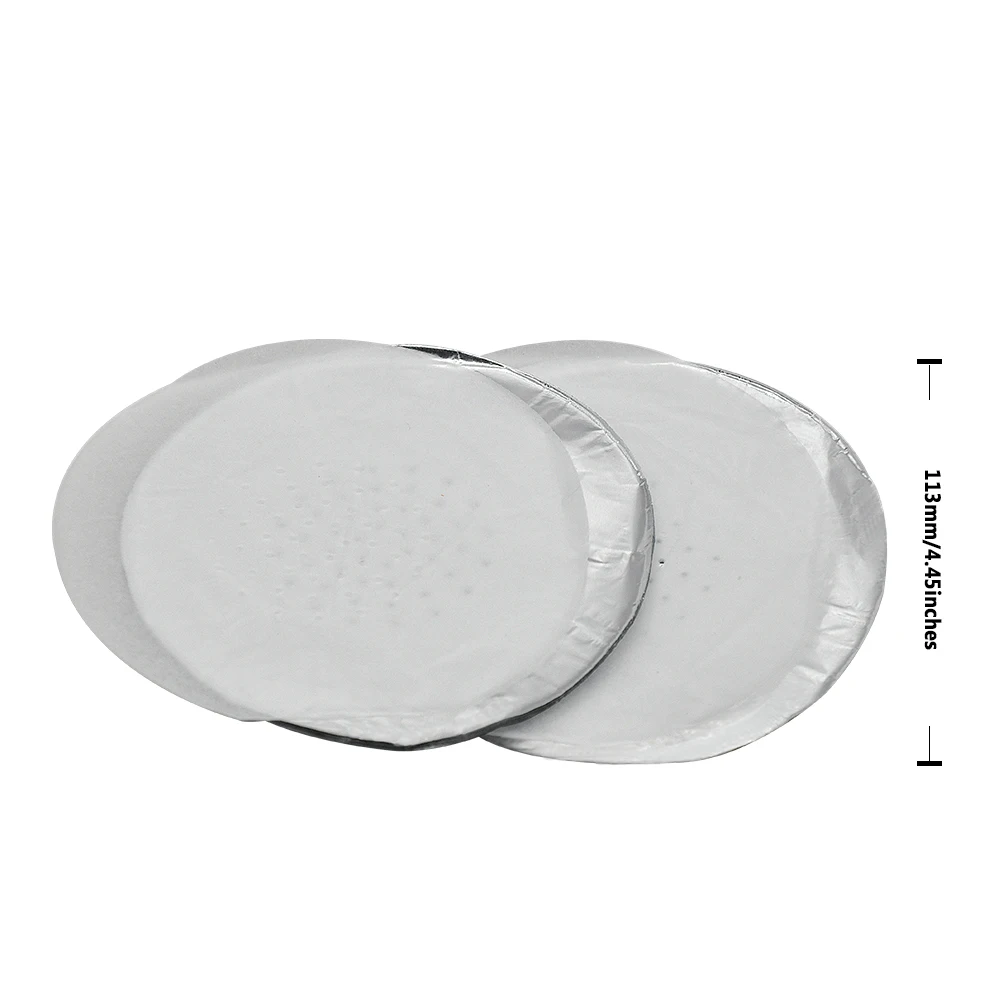 Cournot 50 шт./лот 0,02 мм алюминиевый круглый перфорированный кальян фольга бумага кальян бумага из фольги шланг кальян чаша