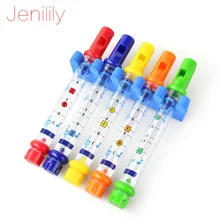 Jenilily 5 шт./компл. детская музыкальная игрушка ряд Красочные Водные флейты Ванна мелодии игрушечный музыкальный инструмент звук душ игрушка в подарок