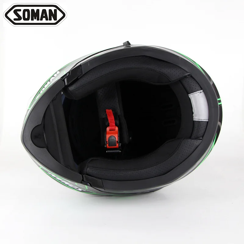 Soman 955 Новые Цветные двойные линзы мотоциклетные шлемы модель флип-ап мотоцикл Capacetes Casco DOT одобрение мотокросса шлемы