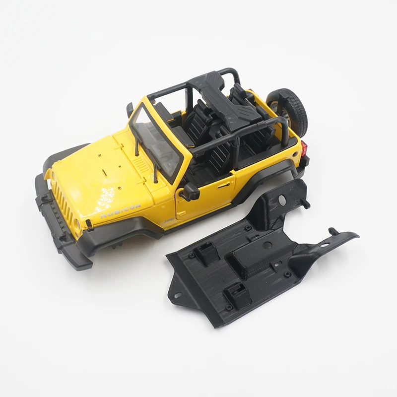 Список RC Rock Crawler 1/24 Jeep Wrangler Rubicon Diy Автомобильный корпус для авто gk24 корпус из металлического сплава