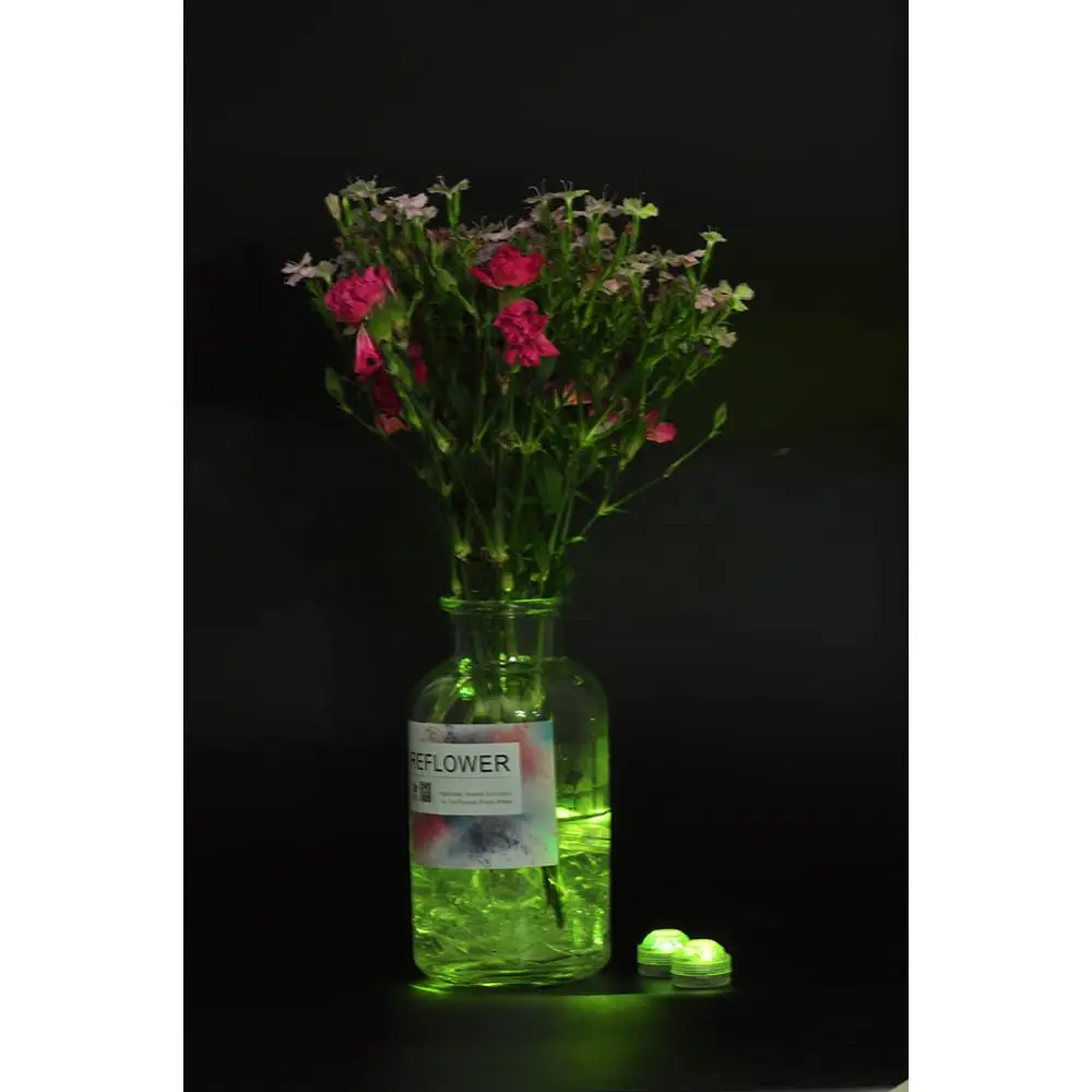 3LED Submersible Light Yellow Color with remote